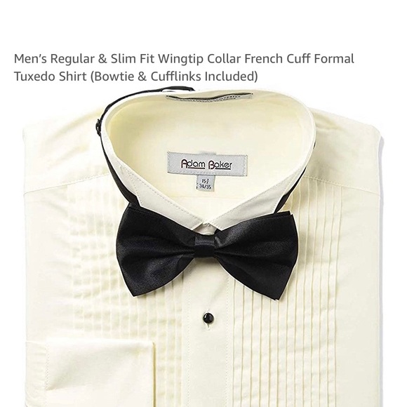 Adam Baker Other - NWT ADAM BAKER Men’s Slim Fit Tuxedo Shirt